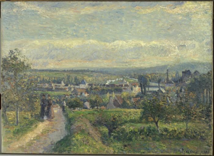 Vue de Saint-Ouen-l'Aumone, Camille Pissarro